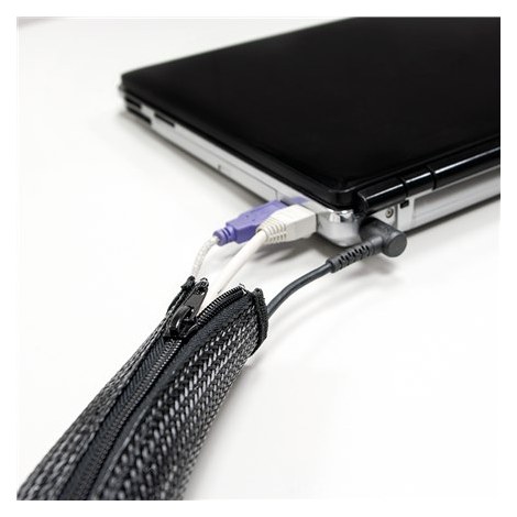 Logilink | Cable sleeving kit | 2 m | Black - 5